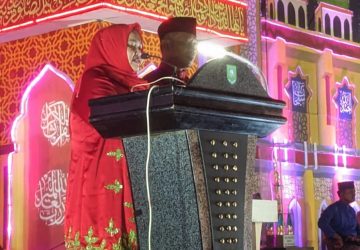 Bupati Bengkalis Kasmarni Membuka Secara Resmi MTQ Ke-55 Tingkat kecamatan Bengkalis