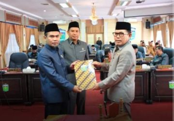DPRD Kota Sungai Penuh Gelar Rapat Paripurna Penyerahan LKPJ Tahun Anggaran 2022