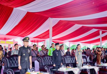 Pj Bupati Kampar Hadiri Penutupan Diktuba Polri Gelombang I