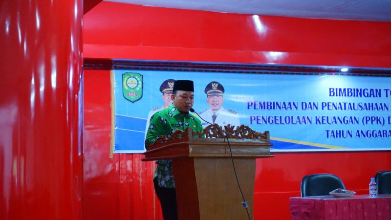 Wujudkan Tata Kelola Keuangan Daerah Yang Akuntabel, BKD Siak Taja Bimtek SIPD