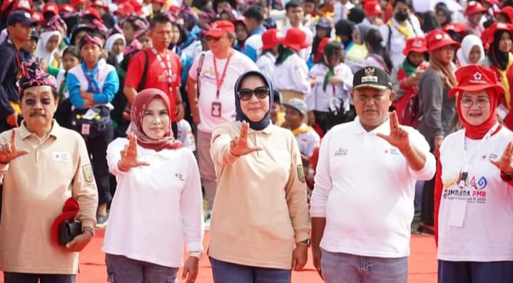 Jumbara PMR Tingkat Nasional ke-IX Resmi Ditutup Ketua PMI Provinsi Lampung