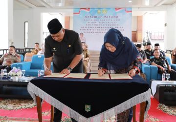 Mahasiswa Universitas Riau Kukerta di Kabupaten Siak