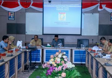 Realisasi Anggaran Masih dibawah 50%, Pj Bupati Kampar: Jangan Sampai Dapat Teguran