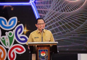 Pj Bupati Kampar Hadiri Langsung Rakornas Kick Off P3PD Tahun 2023 di Jakarta