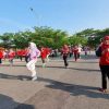 Ketua YJI Lampung Selatan Rutin Senam Jantung Sehat Bersama Masyarakat