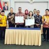 Sekdakab Lamsel Hadiri Penandatangan MSP Kerja Sama antara Kemendagri dan ASB Indonesia and the Philippines