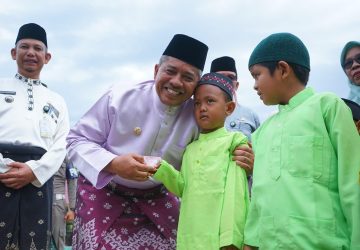 Bujang Kampung Kampung Tanjung Kuras, Bupati Alfedri Bangga atas Tanjung Kuras Open Investment