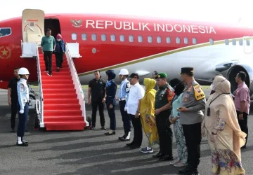 Presiden Jokowi Tiba di Bengkulu Dalam Rangka Kunjungan Kerja