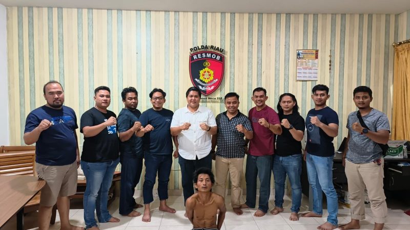 Tim Gabungan Resmob Jatanras Polda Riau Bersama Polres Kampar Berhasil Ringkus Curas di alfamart Kubang Raya