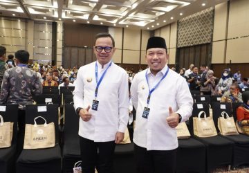 Wabup Husni Sebut di Rakernas Apkasi 2023, Bahas Kesiapan Daerah Hadapi Pemilu 2024