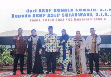 Malam Pisah Sambut Kapolres Siak, Bupati Alfedri Sampaikan Ini