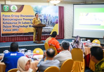 FGD Atasi Ancaman Kebakaran Lahan Gambut pada Musim Kemarau di Muba