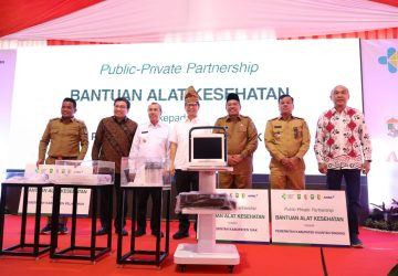 Bupati Alfedri Hadir Kunjungan Kerja Menkes RI di Pelalawan