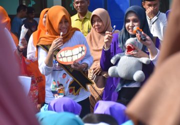 Desa Gobah Kec. Tambang Jadi Sasaran Gempur Paud Kab. Kampar, Bunda Paud : Kemampuan Fondasi Dalam Penguatan Transisi Paud ke SD