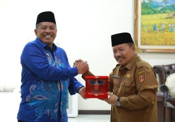 Mantapkan Pemekaran Kampung, Bupati Alfedri Berkunjung ke Kabupaten Agam
