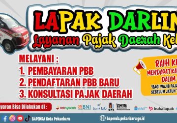 Bapenda Pekanbaru Andalkan Lapak Darling Jelang Jatuh Tempo PBB