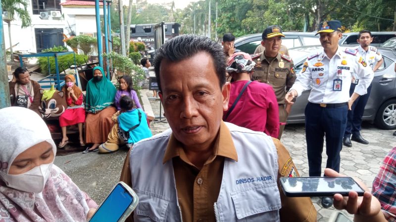 Rutin Lakukan Razia, Dinsos Pekanbaru Sasar Gepeng di Persimpangan Lampu Merah