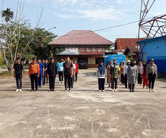 Sambut HUT RI-78, Pemkab Inhil Gelar Lomba Gerak Jalan Tri Lomba Juang 2023