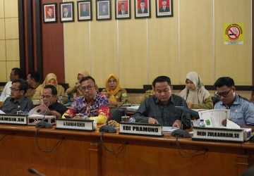 Komisi DPRD Muba Sampaikan Hasil Pembahasan Terhadap Rancangan KUA-PPAS TA 2024