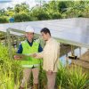 PLTS Irigasi Bukit Asam Jadi Andalan Petani Desa Nanjungan
