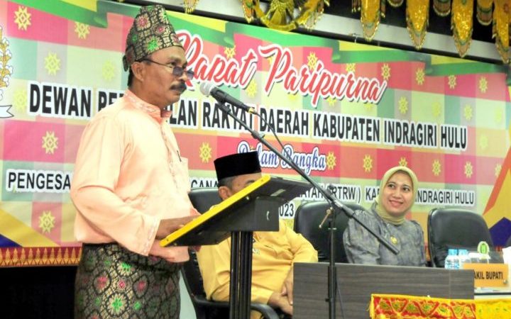 RT RW Disahkan Pansus, DPRD Apresiasi Kinerja Bupati Indragiri Hulu
