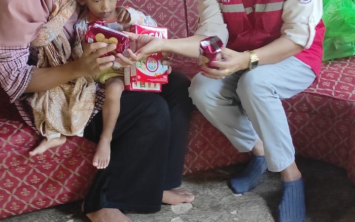 Menuju Zero Stunting, Dinkes Lamsel melalui UPTD Puskemas Fasilitasi Pasien Gizi Buruk