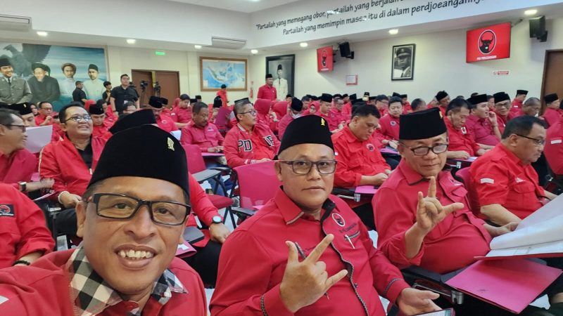 Ketua DPC PDIP Lamsel, Hadiri Rapat Konsolidasi Menuju METAL
