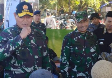 Panglima TNI Kunjungi Latihan Gabungan di Situbondo