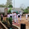 SMPN SATAP 1 Air naningan dan SDN 4 Datar lebuay Adakan Rutinitas Upacara Setiap Hari Senin