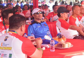 Wabup Bagus Hadiri Bhayangkara Riau Run 2023