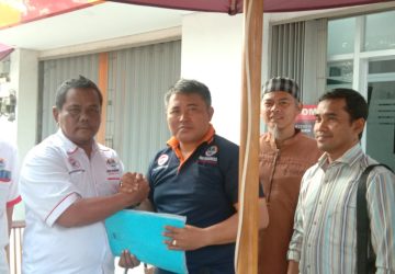 DPW IWO-I Lampung Serahkan Berkas Lahan Sengketa PTPN 7 Kab. Pesawaran ke DPP IWO Indonesia