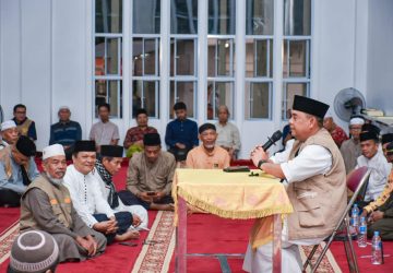 Dihadiri Langsung Wagubri, Tim GSBB Riau Hadir di Masjid Al-Mujahidin Muara Uwai Bangkinang