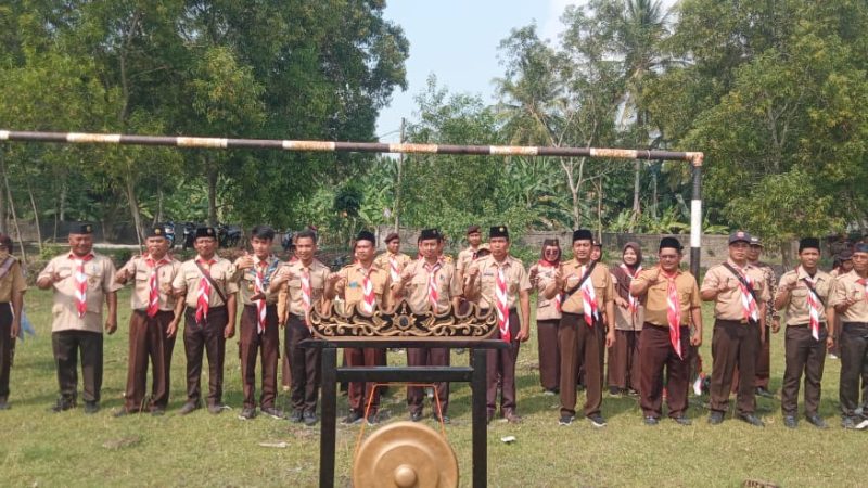 Sambut HUT Pramuka ke-62, Kwaran Ketapang Gelar Jambore di Bumi Perkemahan Pantai Onaria