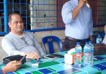 Alinuru Laoli Ketua DPC Partai Demokrat Kab. Nias Menyampaikan Agar Pengurus DPAC Tetap Solid Dalam Perjuangan