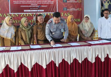 Lapas Muara Enim dan 7 Stakeholder Teken Kesepakatan Bersama