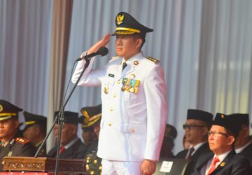 Plt. Bupati Muara Enim Pimpin Upacara Peringatan HUT Kemerdekaan RI ke-78