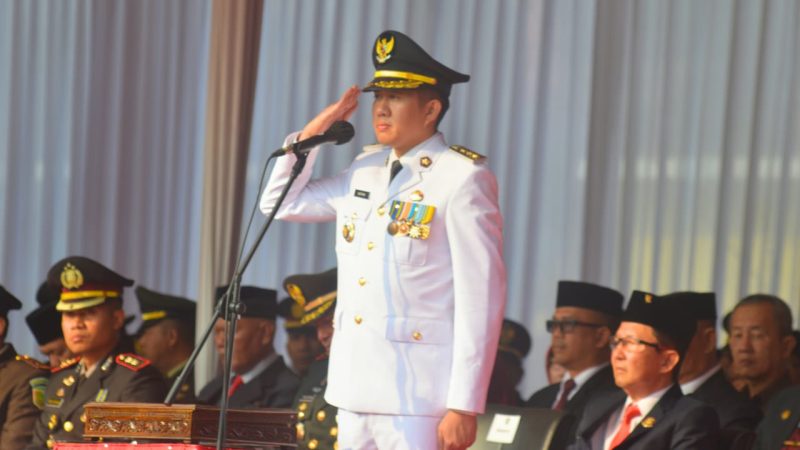 Plt. Bupati Muara Enim Pimpin Upacara Peringatan HUT Kemerdekaan RI ke-78