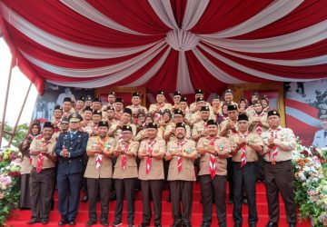 Wabup Bengkalis Pimpin Upacara Peringatan Hari Pramuka ke-62