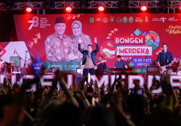 Bian Bagindaz Pukau Ribuan Masyarakat Muba di Festival Bogen Fest Merdeka