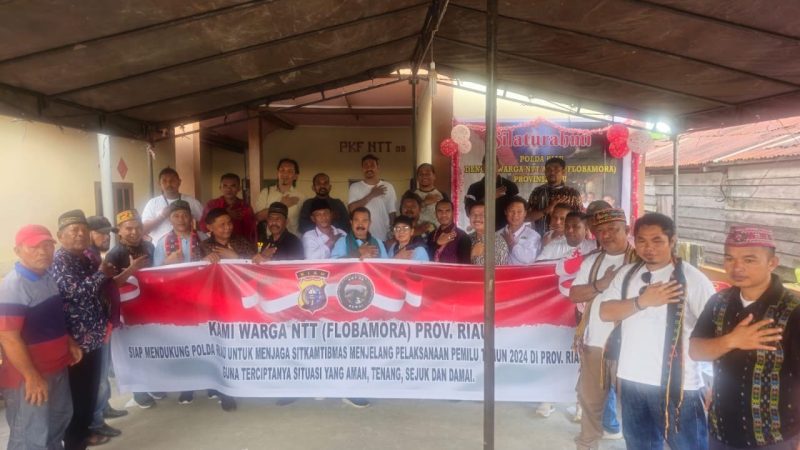 Keluarga Besar Flobamora Riau dan LBH Dukung Polda Riau Jaga Sitkamtibmas