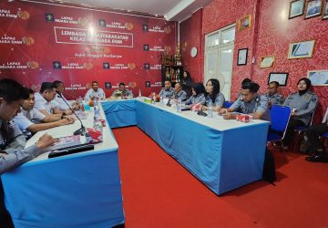 Lapas Muara Enim Terima Kunjungan Study Tiru Tim ZI Rutan Sungai Penuh Kanwil Kemenkumham Jambi