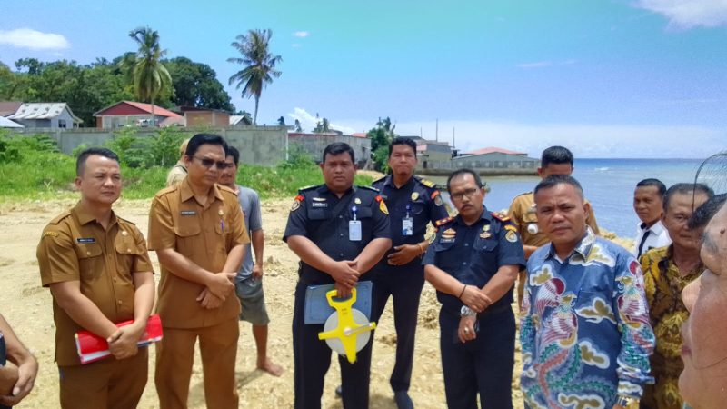 Reklamasi Diduga Ilegal di Miga, Komisi III DPRD Kota Gunungsitoli, Tinjau Lokasi