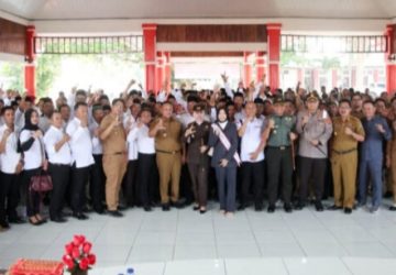 Pemkab Lamsel Gelar Deklarasi Damai Pilkades Serentak Tahun 2023