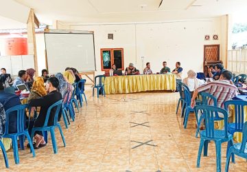 PPK Mengadakan Rakor DPTb Dengan PPS se-Kecamatan Muara Enim
