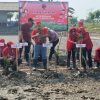 DPC PDI-P Lamsel Bersama Kader, Gelar Penanaman 4 Ribu Pohon Mangrove di Pematang Pasir