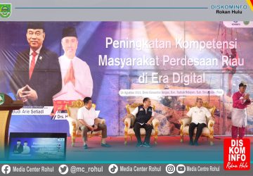 Kunker Menkominfo RI : Rokan Hulu Sampaikan Usulan Menara BTS untuk 21 Desa Blankspot