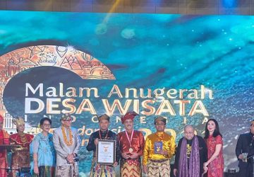 Desa Wisata Bukit Batu Raih Rekor Muri Indonesia Kategori Wisata yang Memiliki Sejarah Kejayaan Laut Terluas