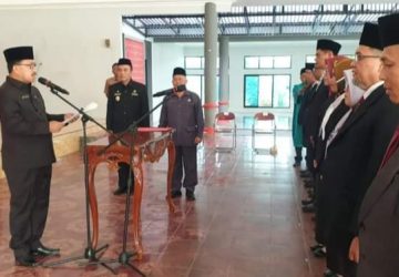 Sekdakab Lamsel Lantik 6 Pejabat Administrator dan 14 Pejabat Pengawas