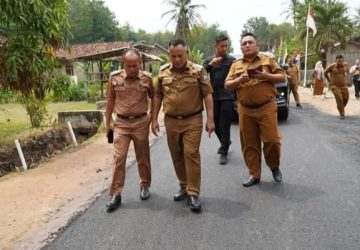 Jalan 2 Desa di Kecamatan Tanjung Bintang Selesai Diperbaiki, Nanang: Jaga dan Rawat