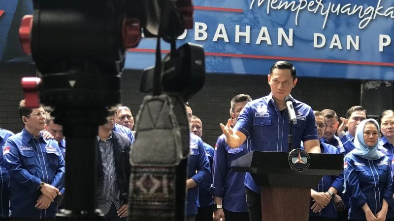 AHY Mengaku Pernah Bertemu Presiden Laporkan Aksi Kubu Moeldoko